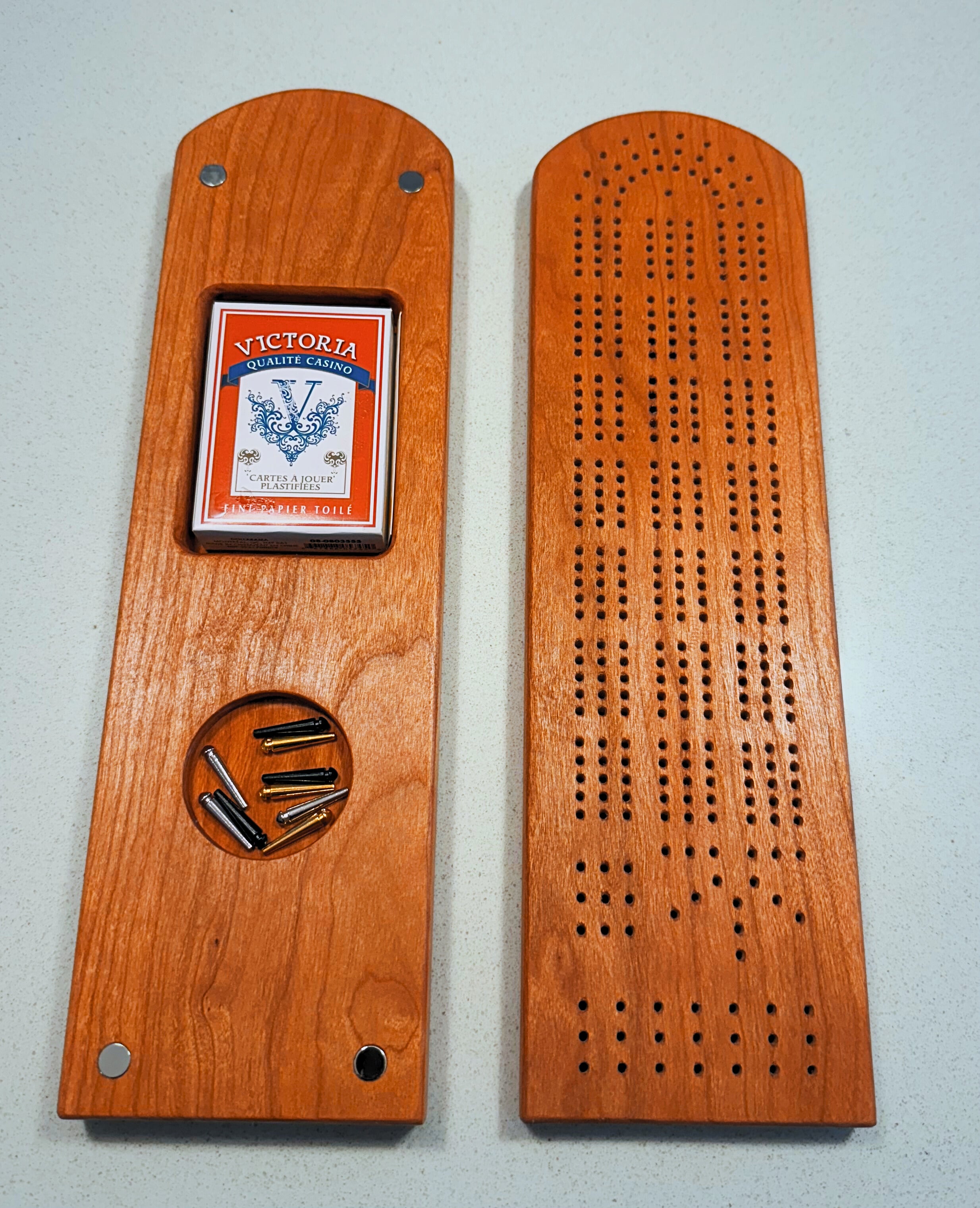 Handmade Hard Wood Cribbage Boards