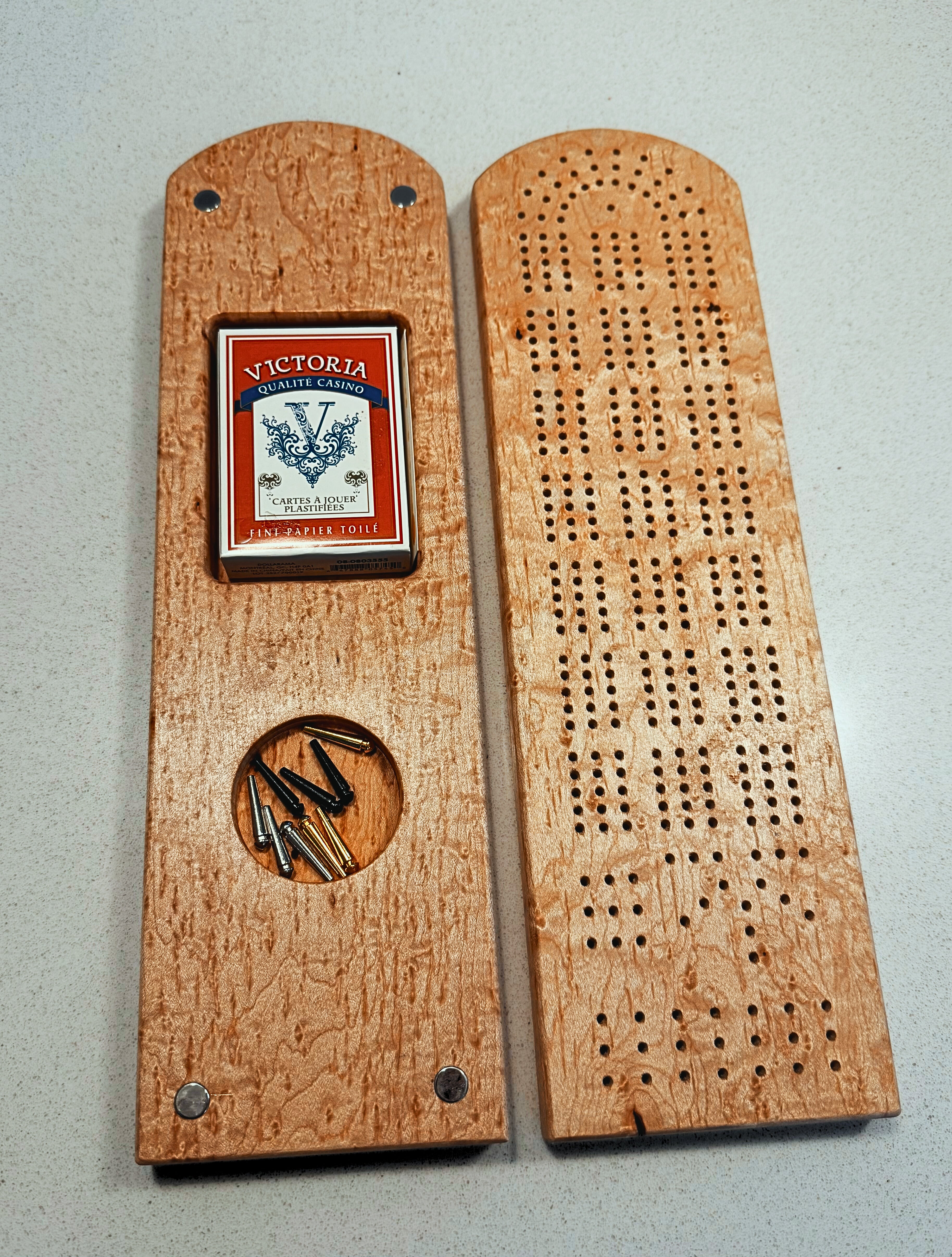 Handmade Hard Wood Cribbage Boards