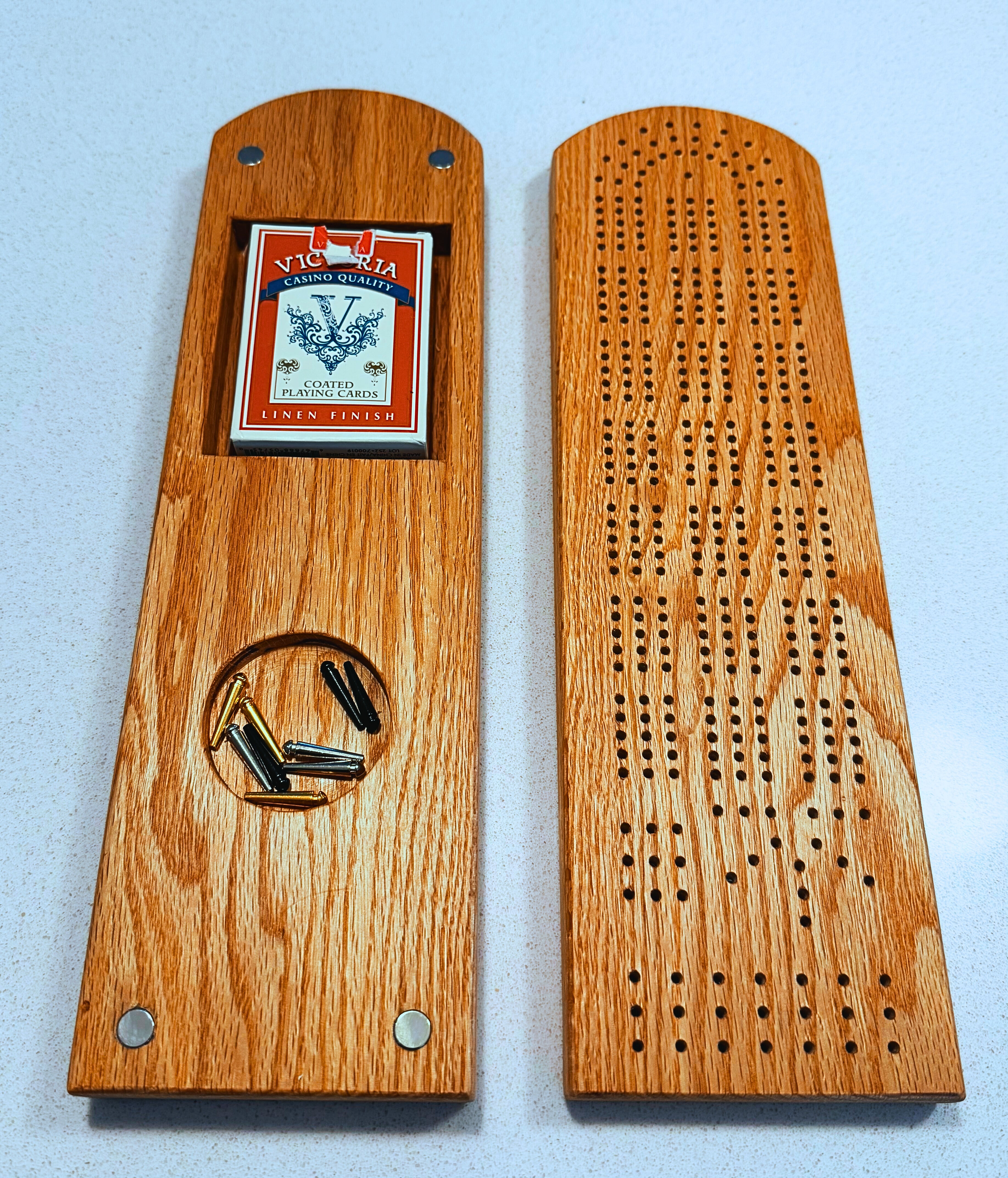 Handmade Hard Wood Cribbage Boards